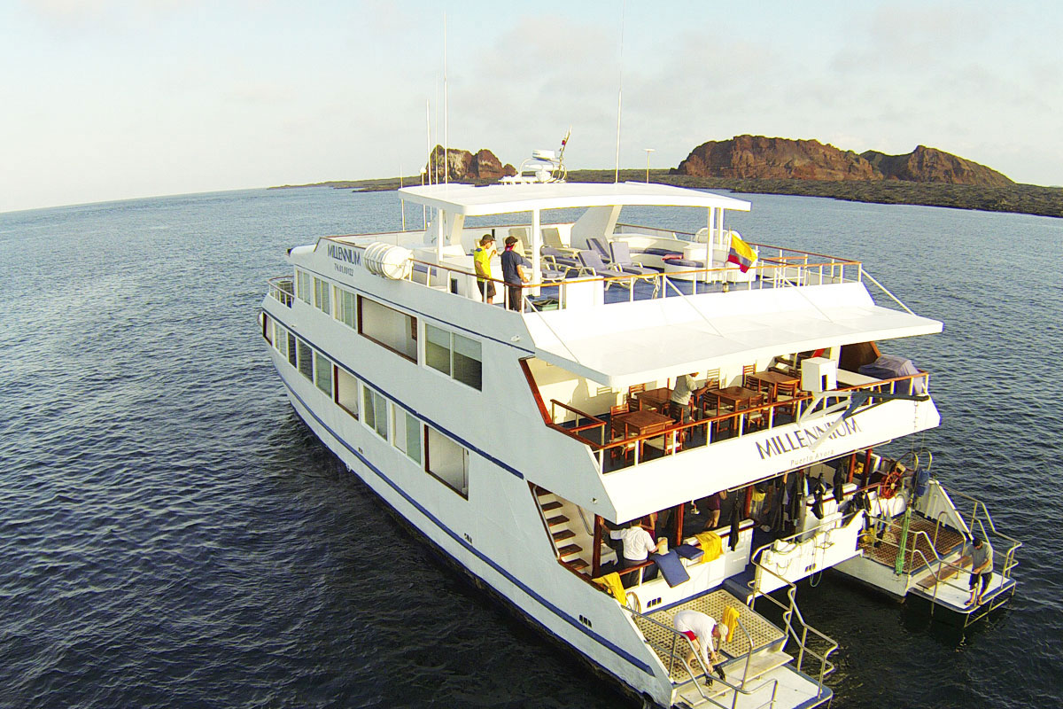 millennium yacht galapagos